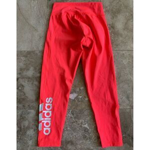 Adidas Women's Aeroready Leggings Neon Pink Size S (7/8) Capri Pants‎